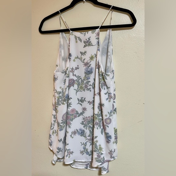 LOFT Ann Taylor Flowy Floral Tunic Tank size M - Picture 4 of 12